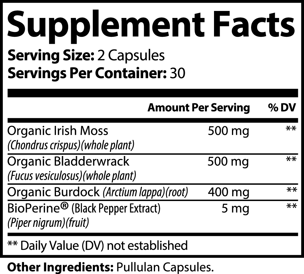 Chronic Cleanse Sea Moss ⭐️⭐️⭐️⭐️⭐️