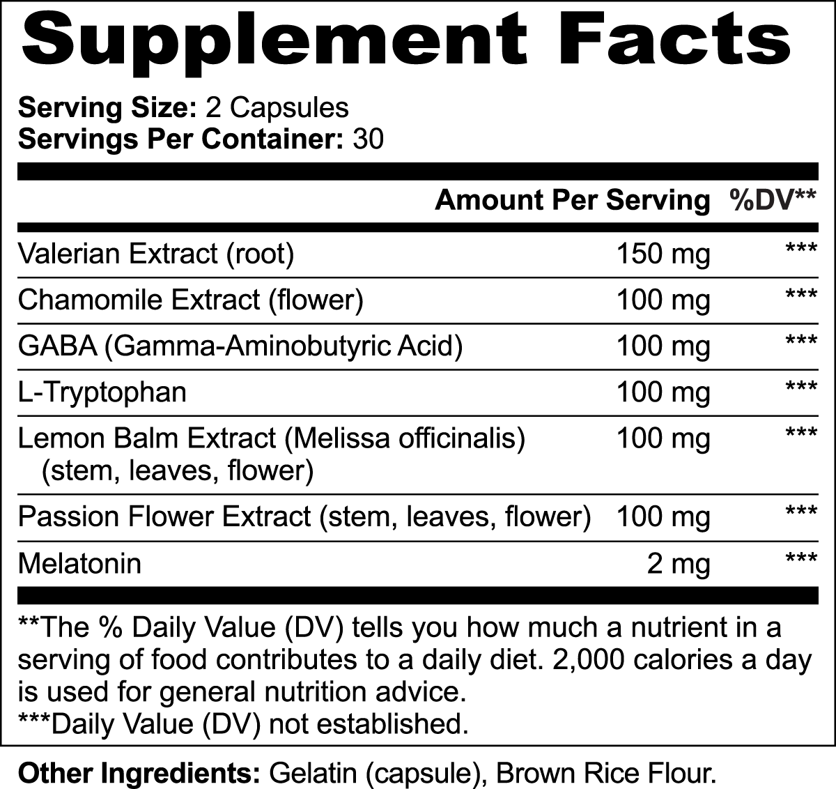 Night Cap Sleep Formula ⭐️⭐️⭐️⭐️⭐️